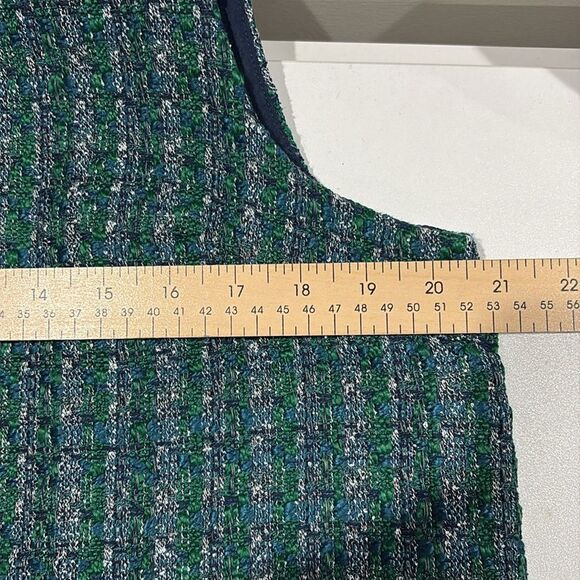 J Crew Tweed button-back shell Size 12 - Picture 8 of 8